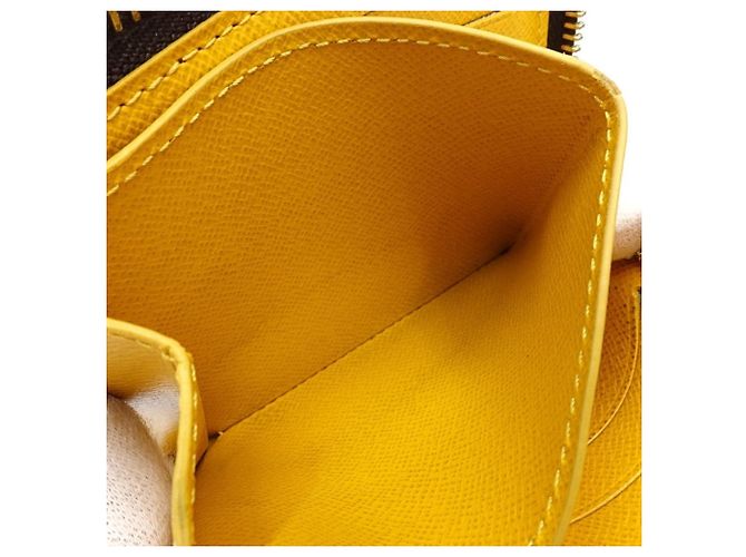 Portafoglio a Catena Monogram Louis Vuitton Marrone Monogramma - vista 9