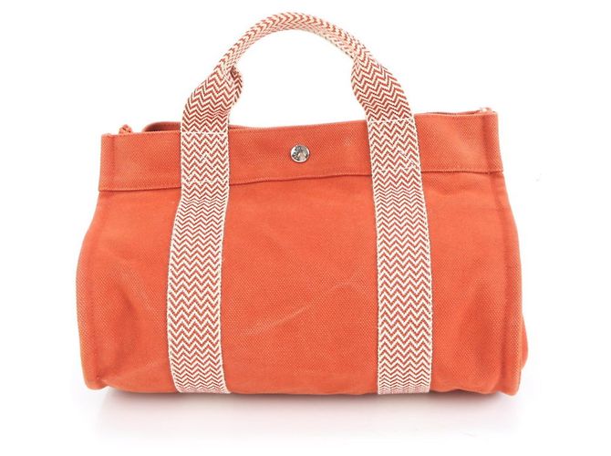 Hermès Hermes Cannes PM Handtasche Tote in Rot - Ansicht 3