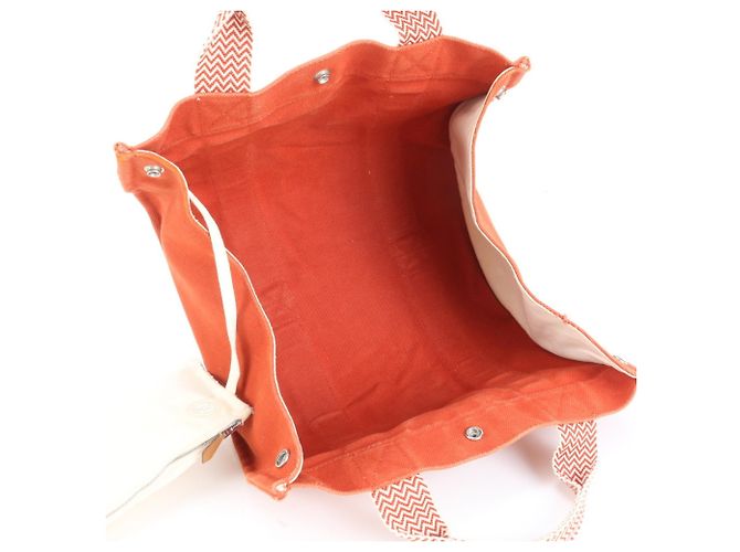 Hermès Hermes Cannes PM Handtasche Tote in Rot - Ansicht 7