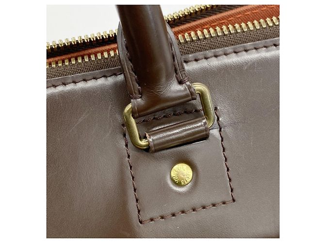 Borsa Louis Vuitton Damier Greenwich PM Ebano Damier ebene - vista 18