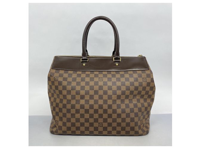 Borsa Louis Vuitton Damier Greenwich PM Ebano Damier ebene - vista 19