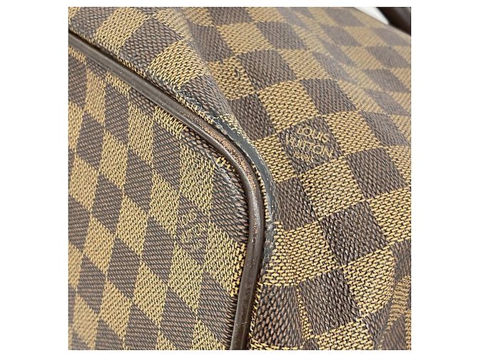 Borsa Louis Vuitton Damier Greenwich PM Ebano Damier ebene - vista 6