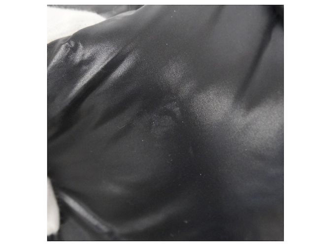 Chanel Cambon Nylon Rucksack Schwarz - Ansicht 7