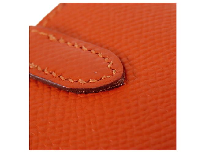 Cartera Longa Kelly Epsom Naranja Hermès - vista 11