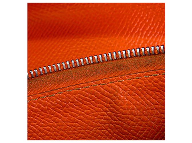 Cartera Longa Kelly Epsom Naranja Hermès - vista 12