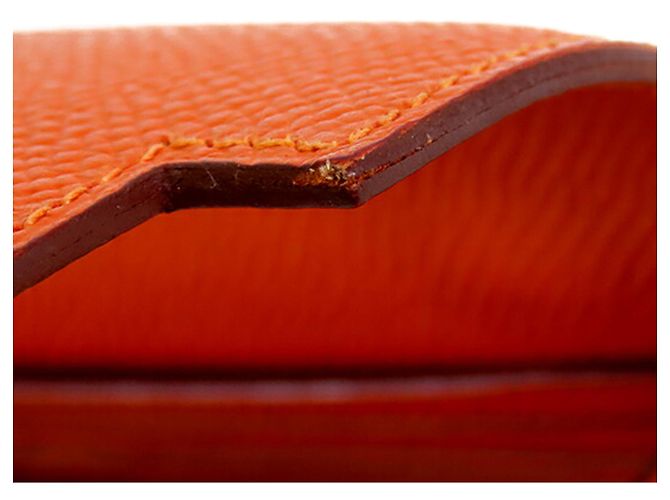 Cartera Longa Kelly Epsom Naranja Hermès - vista 14