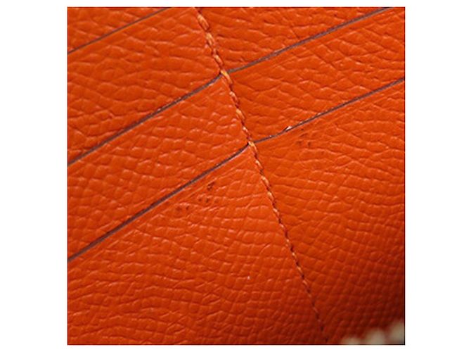 Cartera Longa Kelly Epsom Naranja Hermès - vista 9
