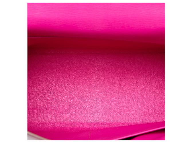 Hermès Scatola Rossa Vitello Verso Kelly II Retourne 35 Rosso - vista 4