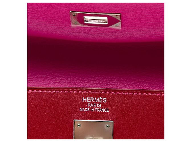 Hermès Scatola Rossa Vitello Verso Kelly II Retourne 35 Rosso - vista 5