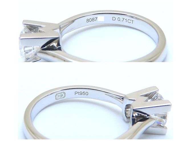 Harry Winston Diamantring aus Platin 950 - Ansicht 6