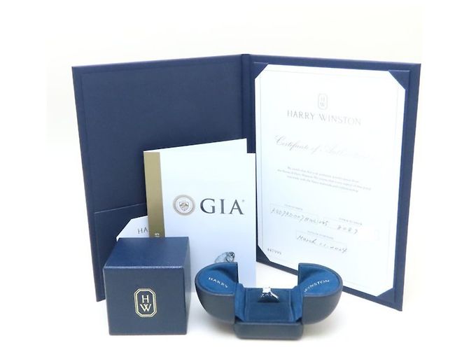 Harry Winston Diamantring aus Platin 950 - Ansicht 9
