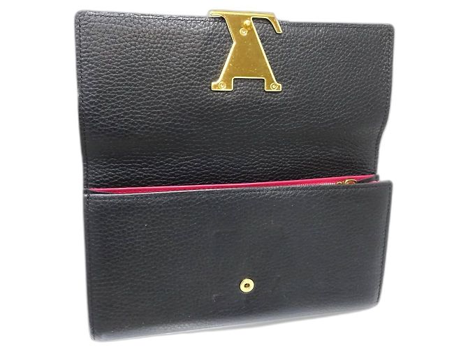 Cartera Larga Louis Vuitton en Noir Negro - vista 5