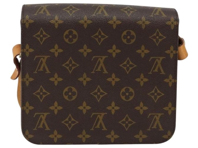 Borsa Cartouchiere Monogram Canvas MM Louis Vuitton Marrone - vista 2