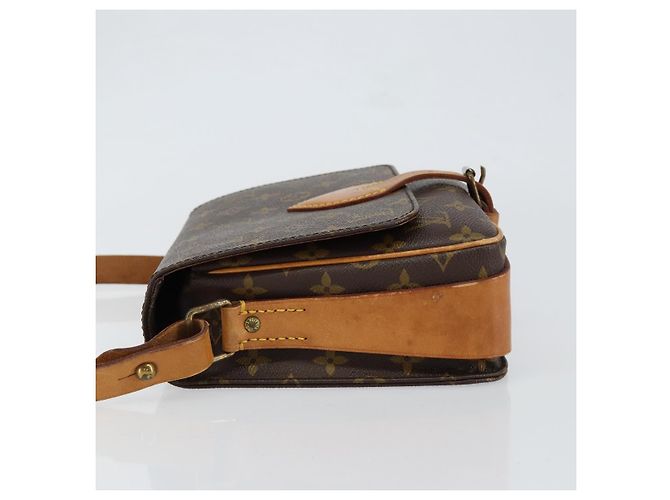 Borsa Cartouchiere Monogram Canvas MM Louis Vuitton Marrone - vista 4