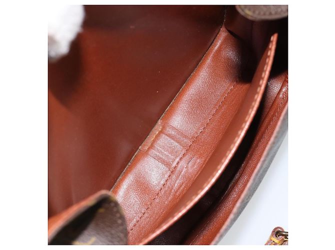 Borsa Cartouchiere Monogram Canvas MM Louis Vuitton Marrone - vista 5