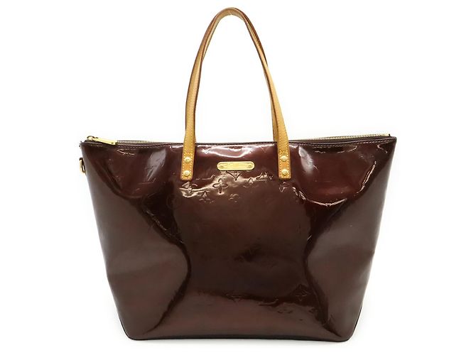Louis Vuitton Monogram Vernis Bellevue GM Tote Bag Rot Bordeaux - Ansicht 2