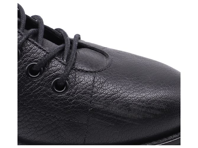 Stivali da combattimento decorati Jimmy Choo Cruz in pelle nera Nero - vista 6