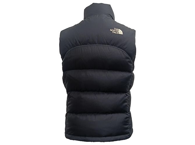 Chaleco de plumas con cremallera The North Face en nylon negro - vista 3