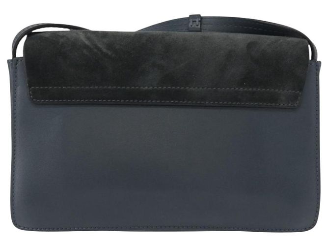 Chloé Borsa a Spalla Faye in Pelle e Camoscio - Piccola Verde - vista 2