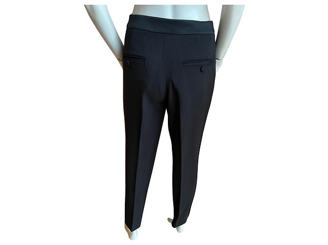MOSCHINO Couture Smokinghose – 100% Schurwolle - Ansicht 4