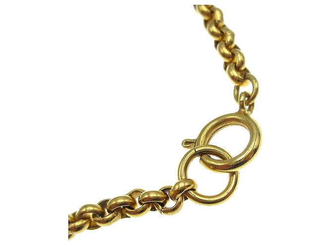 Pendente a cuore CC in metallo di Chanel D'oro - vista 5
