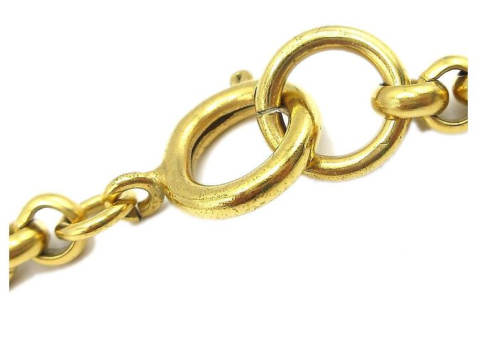 Pendente a cuore CC in metallo di Chanel D'oro - vista 4