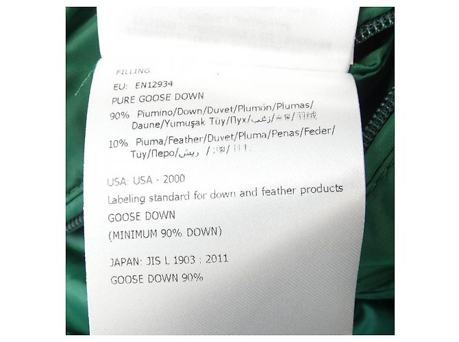 Chaqueta de plumas Moncler ARLES Verde - vista 5