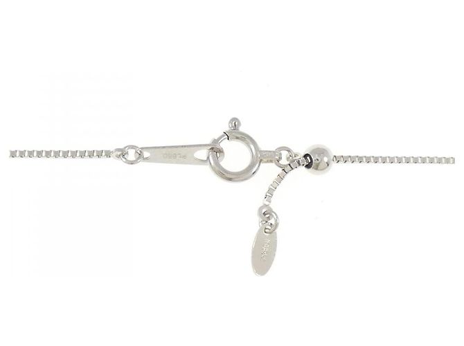 Autre Marque Collana a Croce in Platino e Diamante Argento - vista 5
