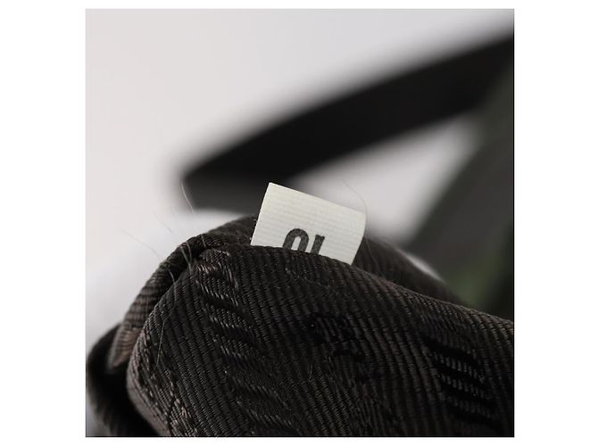 Off White Double Front Pocket Printed Canvas Khaki - view 7