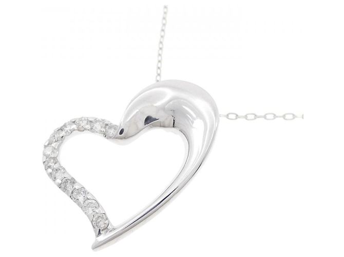 Autre Marque Collana in diamante in oro bianco Au750 Argento - vista 3