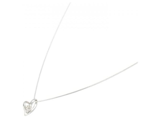 Autre Marque Collana in diamante in oro bianco Au750 Argento - vista 2