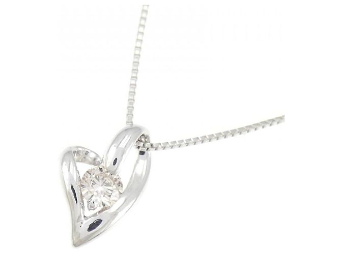 Autre Marque Collana in diamante in oro bianco Au750 Argento - vista 3