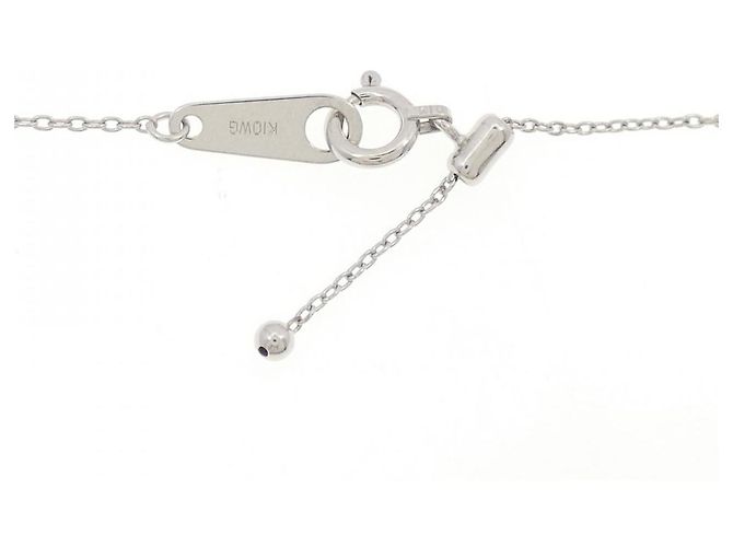 Autre Marque Collana di diamanti K14WG K10WG Argento - vista 5