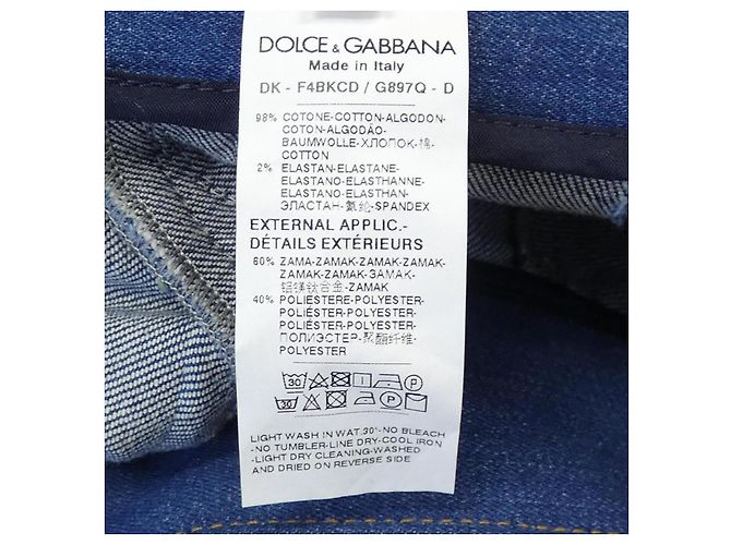 Dolce & Gabbana Saia Dolce&Gabbana Azul - vista 3