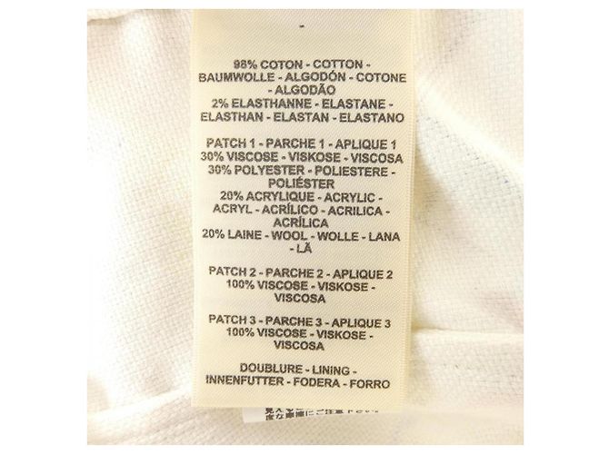 Hermès Giacca Hermes Bianco - vista 3