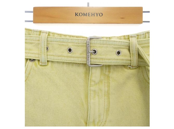 Bermudas Christian Dior Verde - vista 5