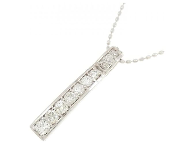 Autre Marque Collana di diamanti in oro bianco Au750 Argento - vista 3