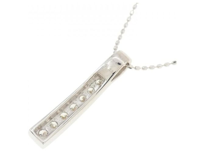 Autre Marque Collana di diamanti in oro bianco Au750 Argento - vista 4