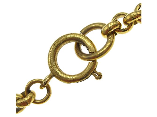 Pendente a cuore CC in metallo di Chanel D'oro - vista 5