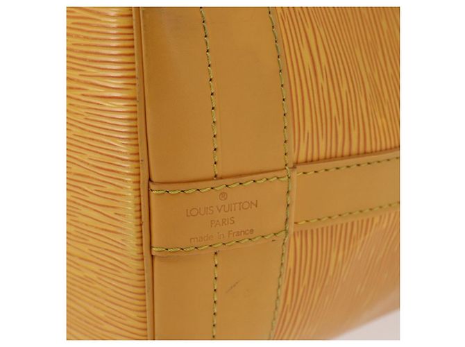 Noe Borsa Noé Louis Vuitton in pelle Epi grande Giallo - vista 7