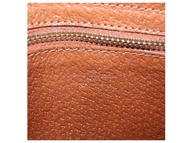 Borsa Jeune Fille Louis Vuitton in tela Monogram MM Marrone - vista 6