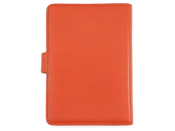 Chanel Coco Mark Leather Planner Cover Orange - view 3