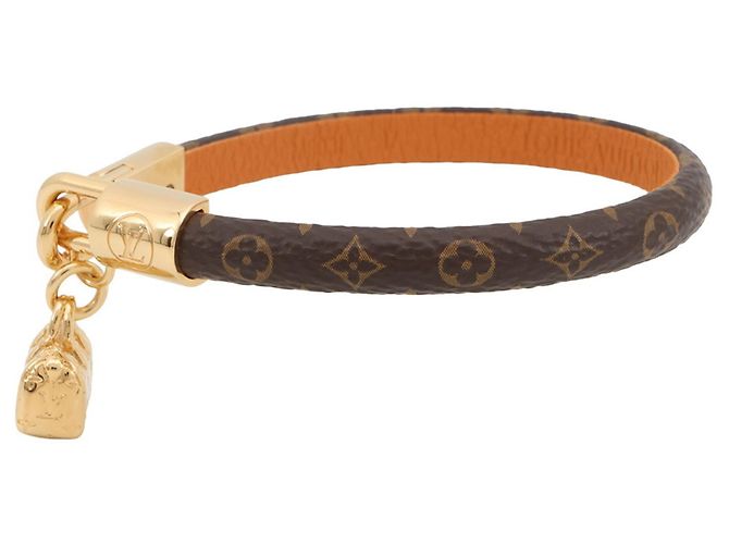 Bracciale Charm Speedy Monogram Louis Vuitton Marrone - vista 2