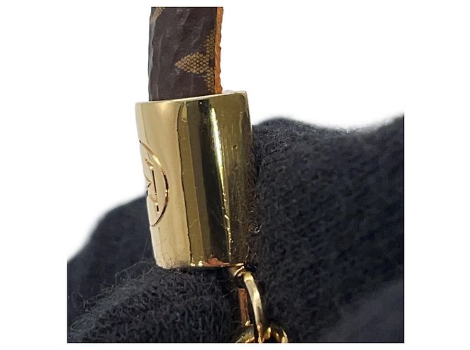 Bracciale Charm Speedy Monogram Louis Vuitton Marrone - vista 6