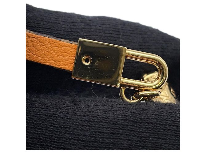 Bracciale Charm Speedy Monogram Louis Vuitton Marrone - vista 8