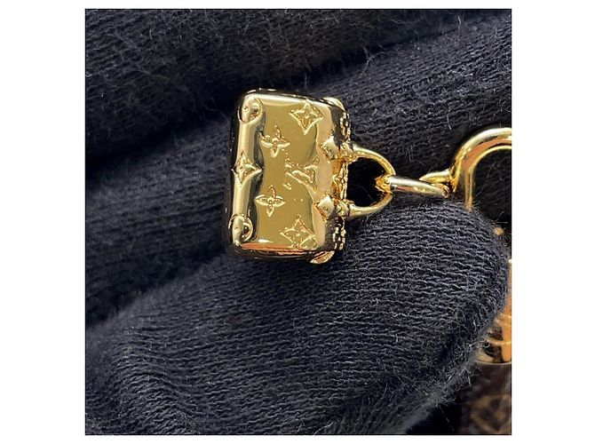 Bracciale Charm Speedy Monogram Louis Vuitton Marrone - vista 9