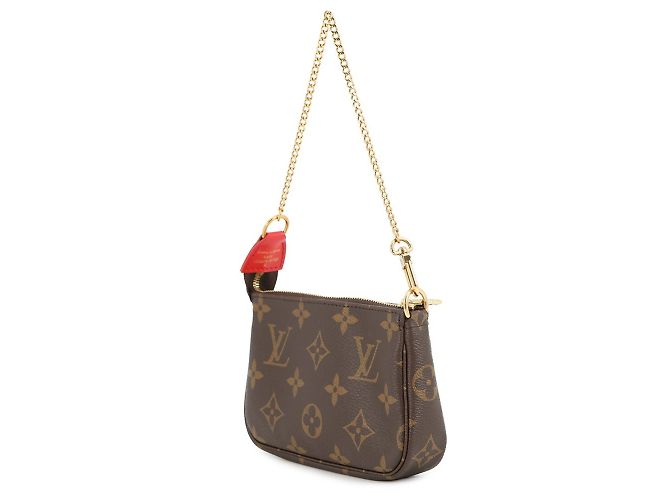 Mini Pochette Accessoires Monogram Vivienne di Louis Vuitton Rosso - vista 2