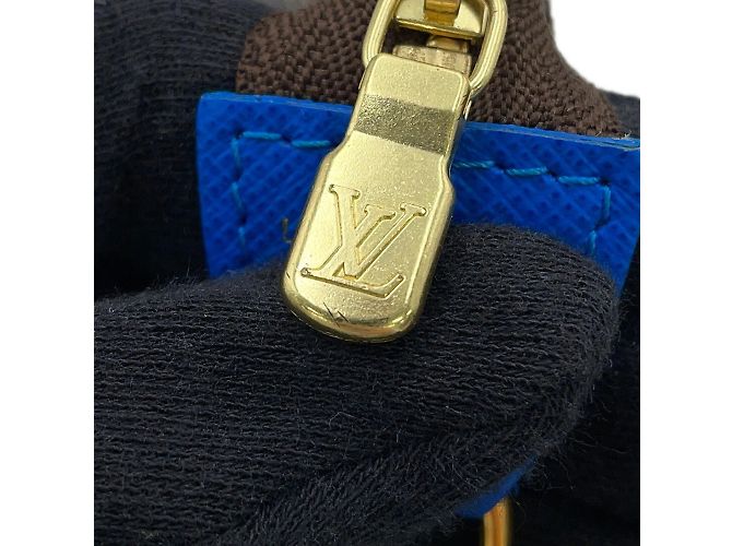 Mini Pochette Accessoires Monogram Vivienne di Louis Vuitton Blu - vista 10