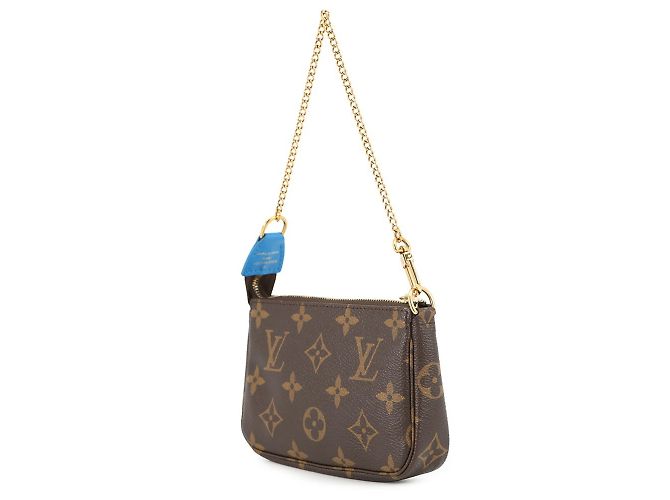 Mini Pochette Accessoires Monogram Vivienne di Louis Vuitton Blu - vista 2