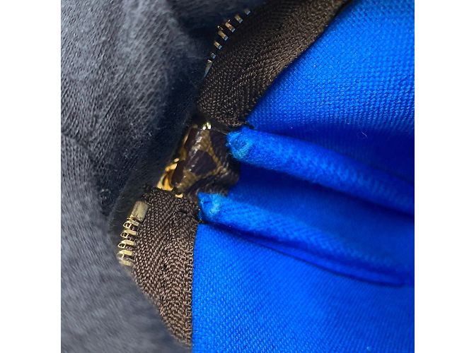 Mini Pochette Accessoires Monogram Vivienne di Louis Vuitton Blu - vista 8